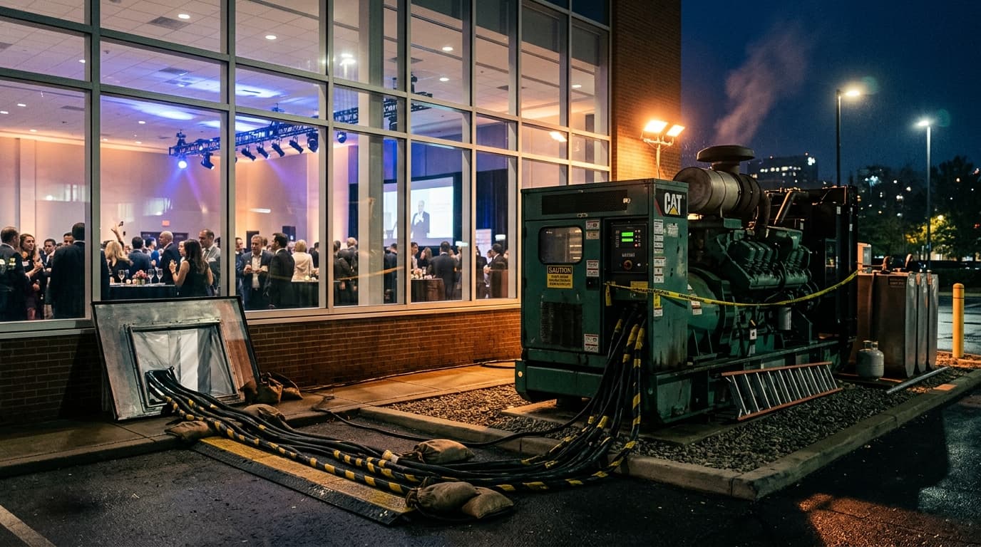 Load-Shedding & Live Events: Guaranteeing Uninterrupted Power